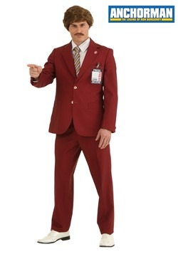 Authentic Ron Burgundy Suit