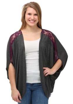Women's Hawkeye Dolman Shrug