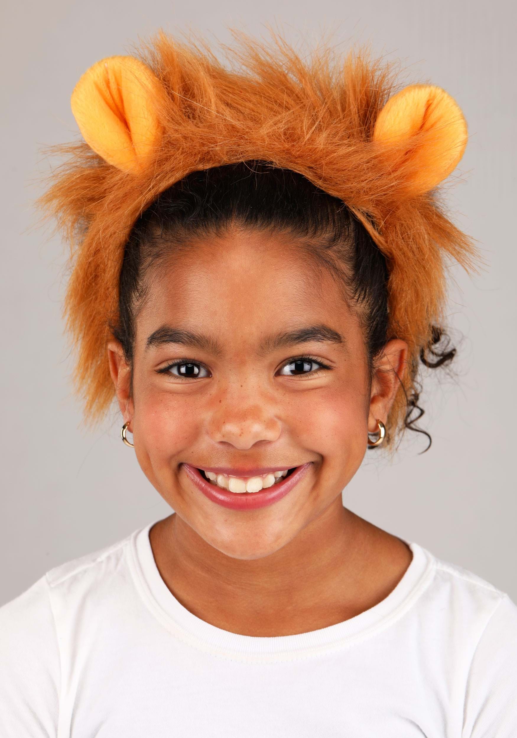 Lion Ears And Tail Accessory Kit , Simple Last-Minute Halloween Costumes