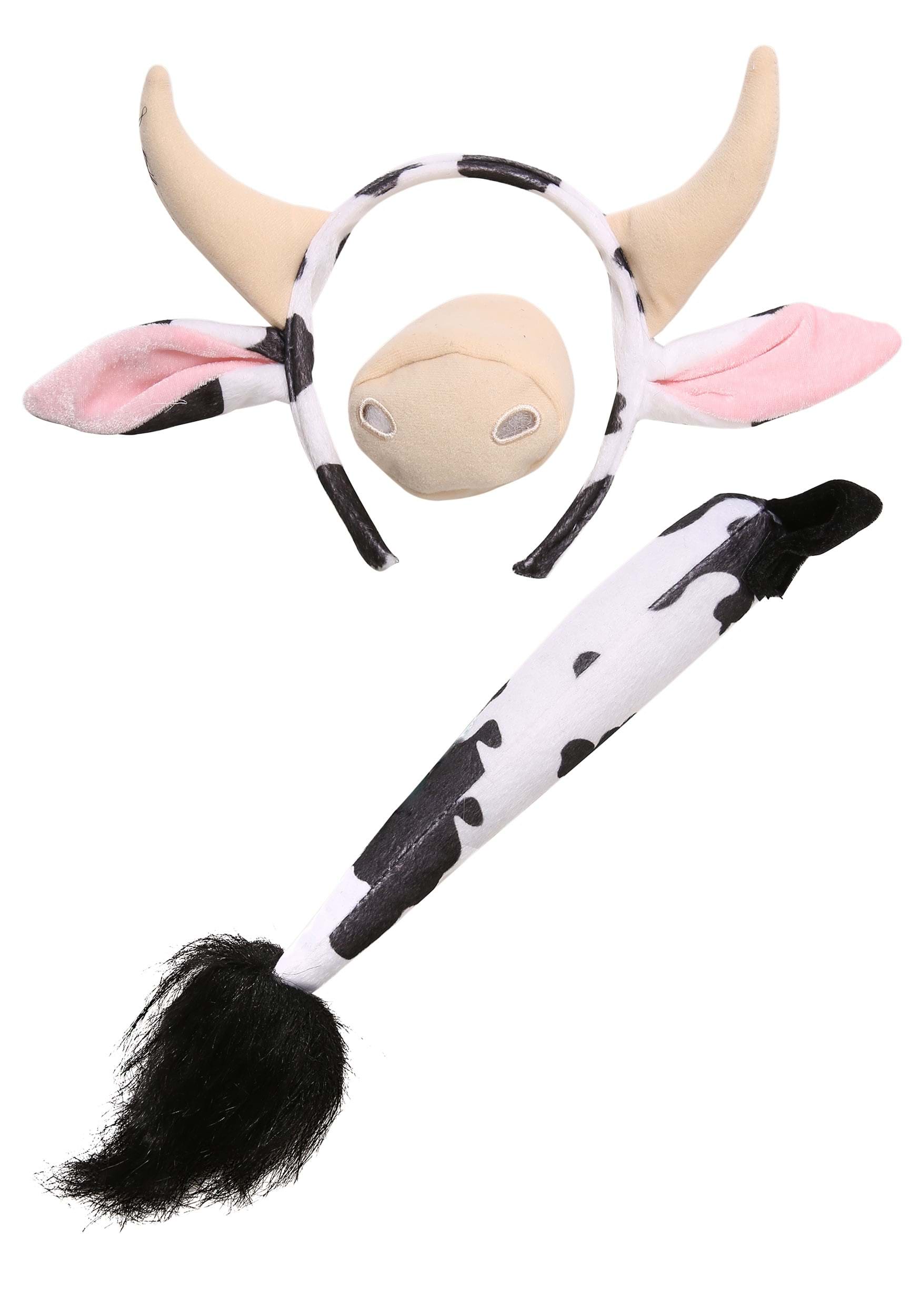 Cow Ears And Tail Set