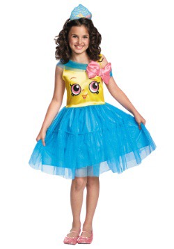 Shopkins Cupcake Queen Classic Girls Costume