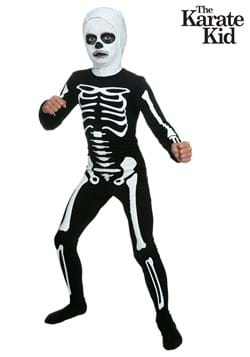 Child Karate Kid Skeleton Suit