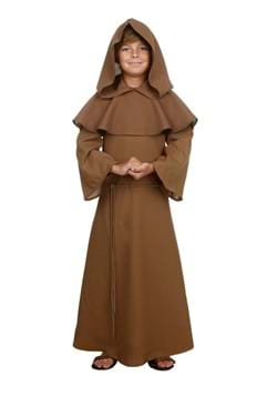 Child Brown Monk Robe