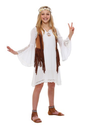 Girls Flower Child Costume