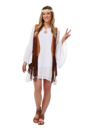 Plus Size Flower Child Costume