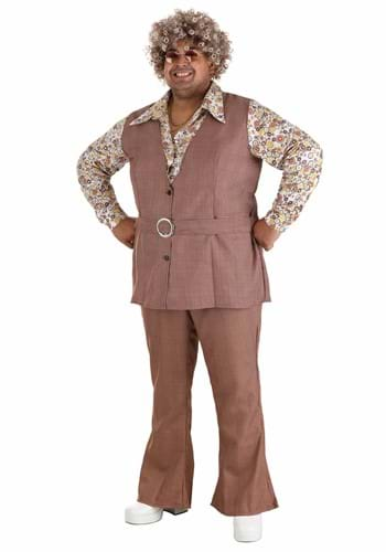 Men's Plus Size 70's Vest Costume_Update