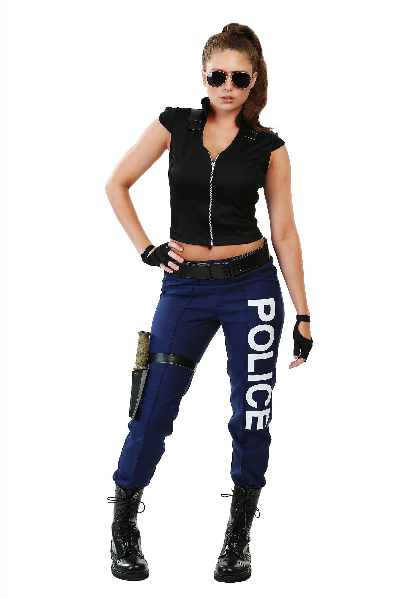 Women s Tactical Police Plus Size Costume