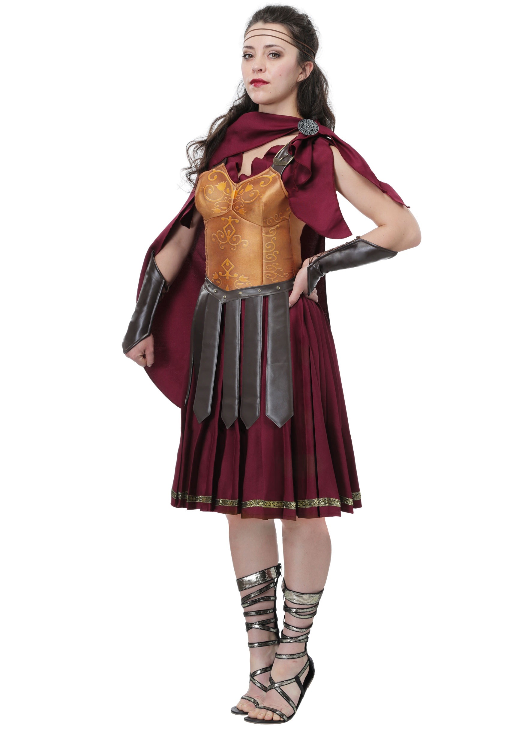 Gladiator Plus Size Costume for Women