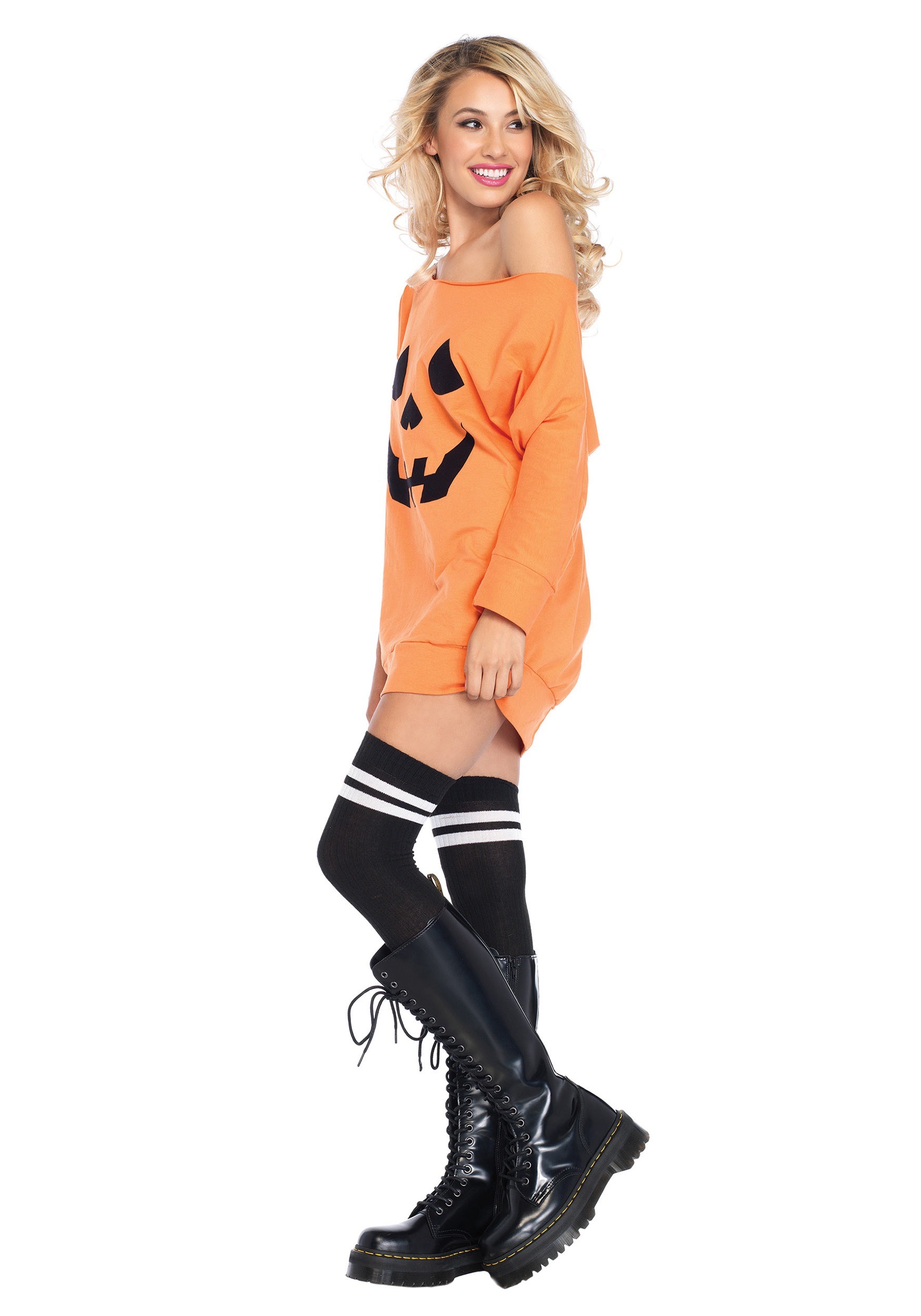 Adult Pumpkin Dress Jersey Costume