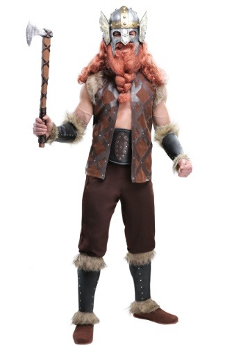 Viking Barbarian Costume for Men