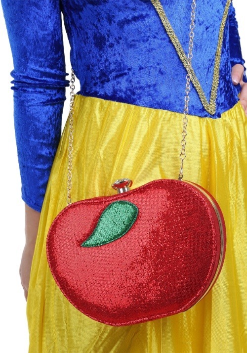 Apple Purse with Rhinestones Snow White Accessories