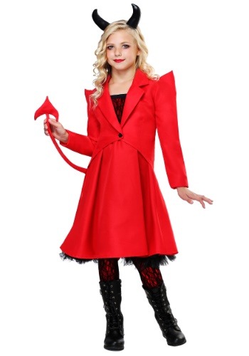 Devilish Diva Girls Costume