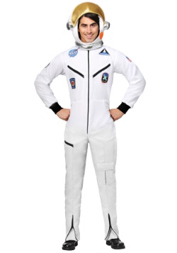 White Astronaut Jumpsuit Costume