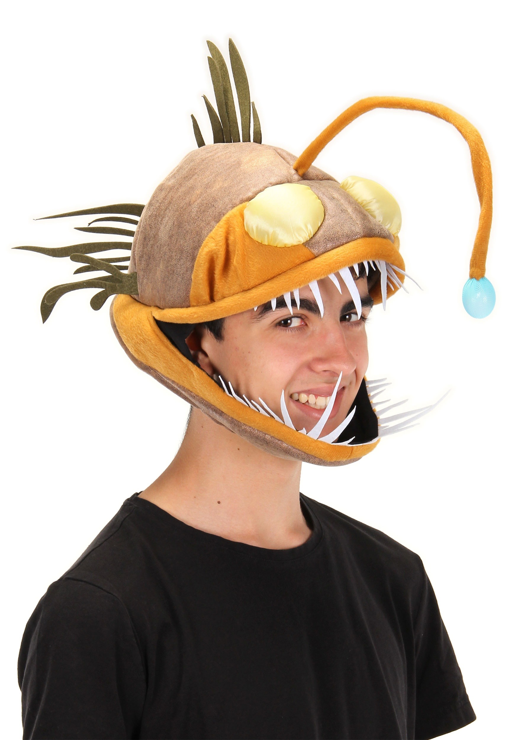 Adult's Light-Up Angler Fish Jawesome Costume Hat