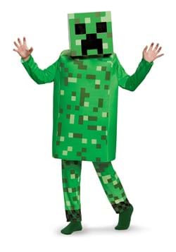 Minecraft Creeper Deluxe Costume Boys