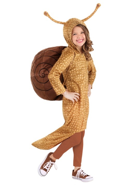 Girl's Snuggly Snail Costume