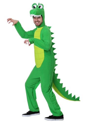 Adult Plus Size Goofy Gator Costume