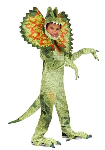 Child's Dilophosaurus Costume Update