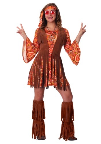 Women's Fringe Hippie Costume