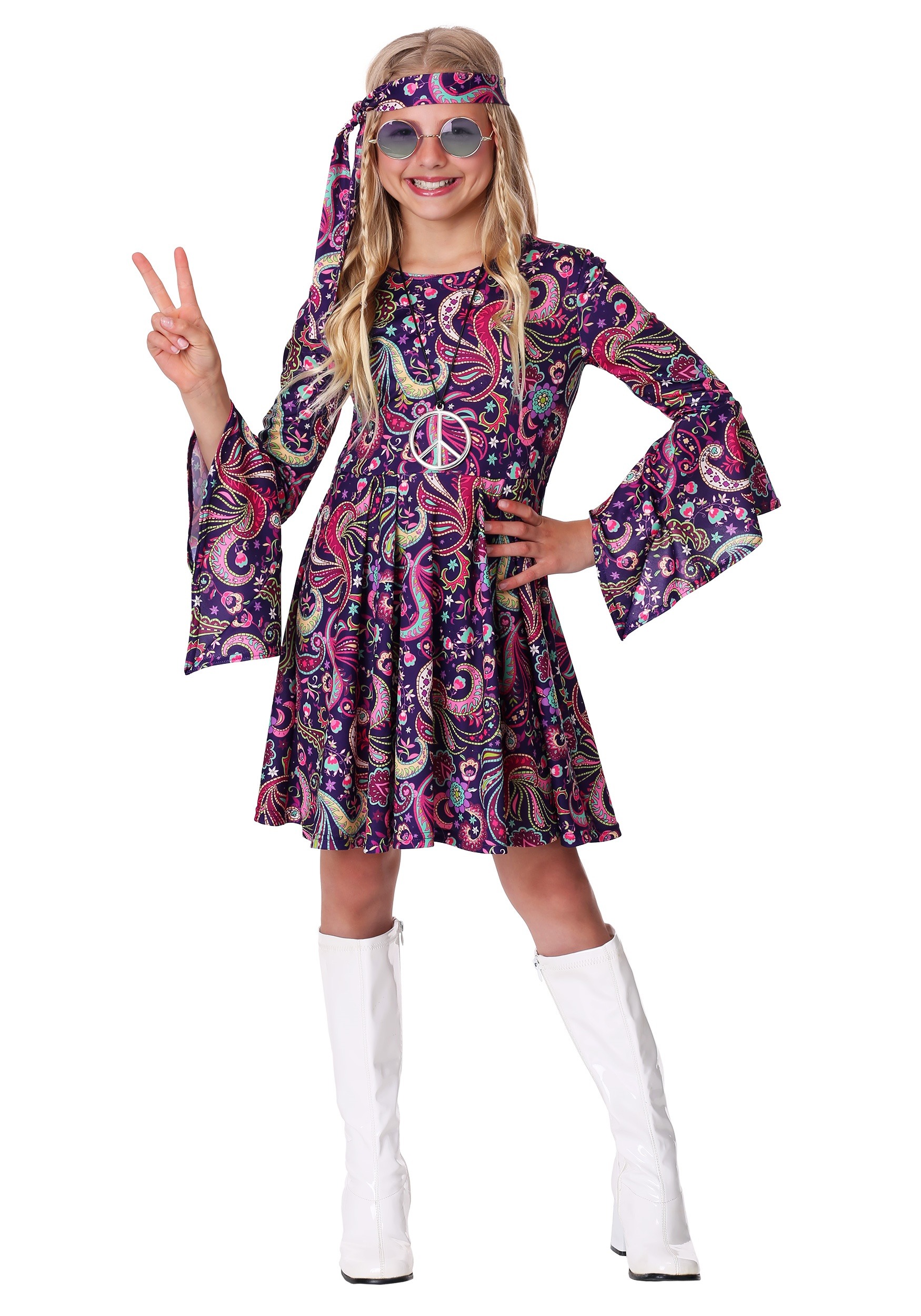 Hippie girl costume
