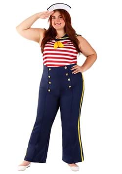 Women's Plus Size Perfect Pin Up Sailor Costume