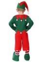Toddler Boy's Santa's Helper Costume Back