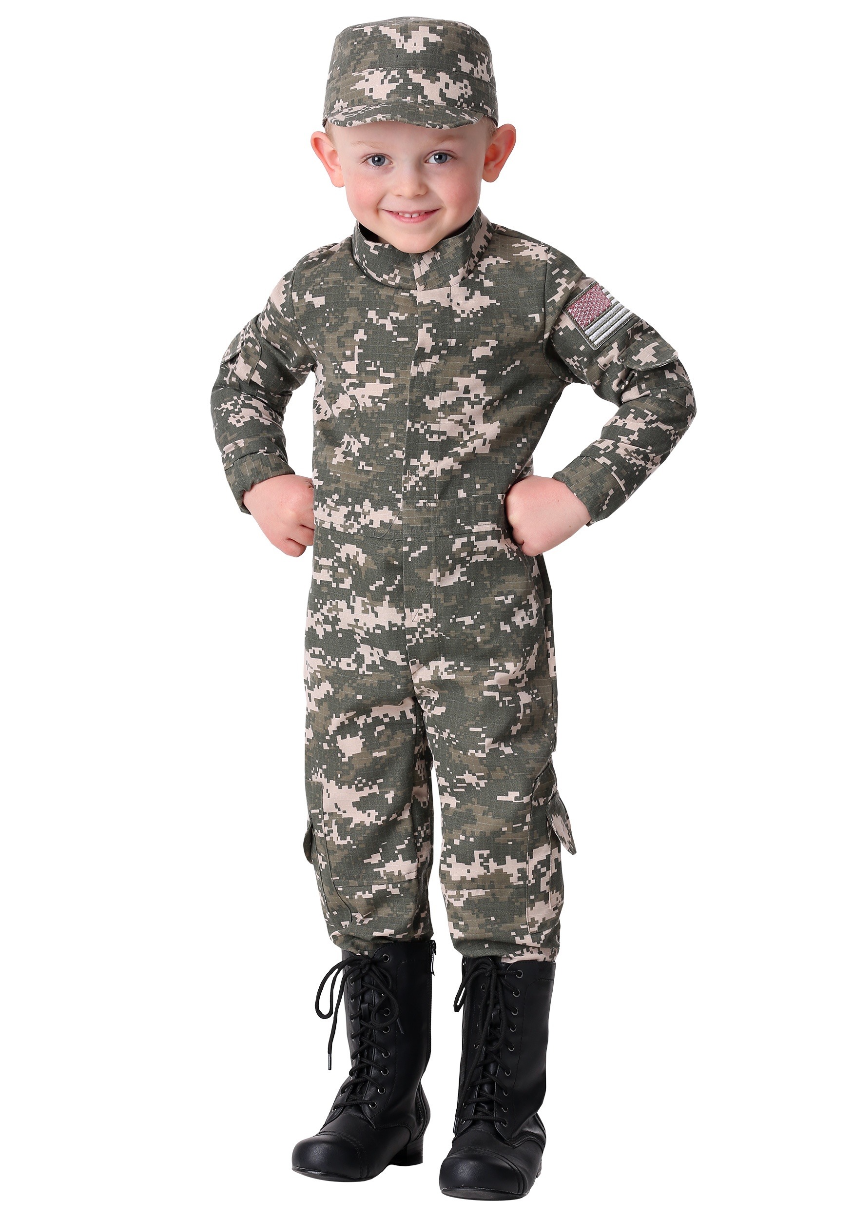Modern Combat Uniform Costume For A Toddler