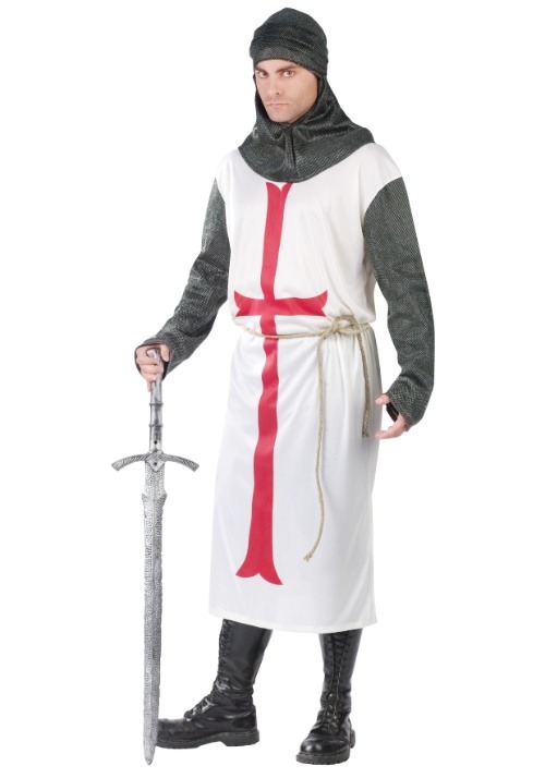 Mens Templar Knight Costume