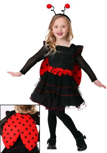 Toddler Girl's Sweet Ladybug Costume