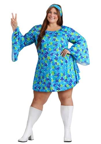 Plus Size 60's Mama Costume for Women