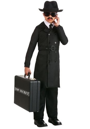 Secret Agent Man Costume Kid's