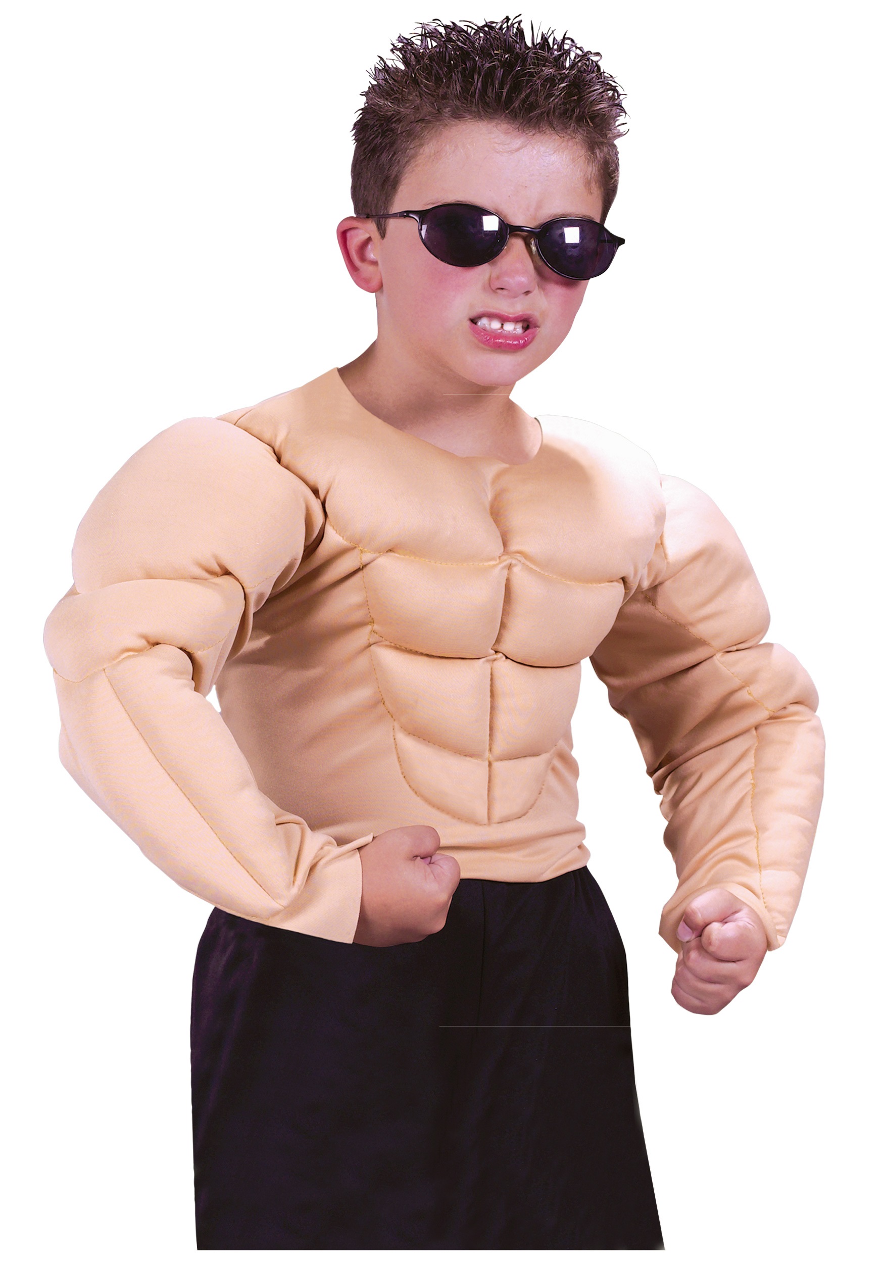 Boy big muscle