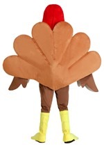 Childrens Wild Turkey Costume Back