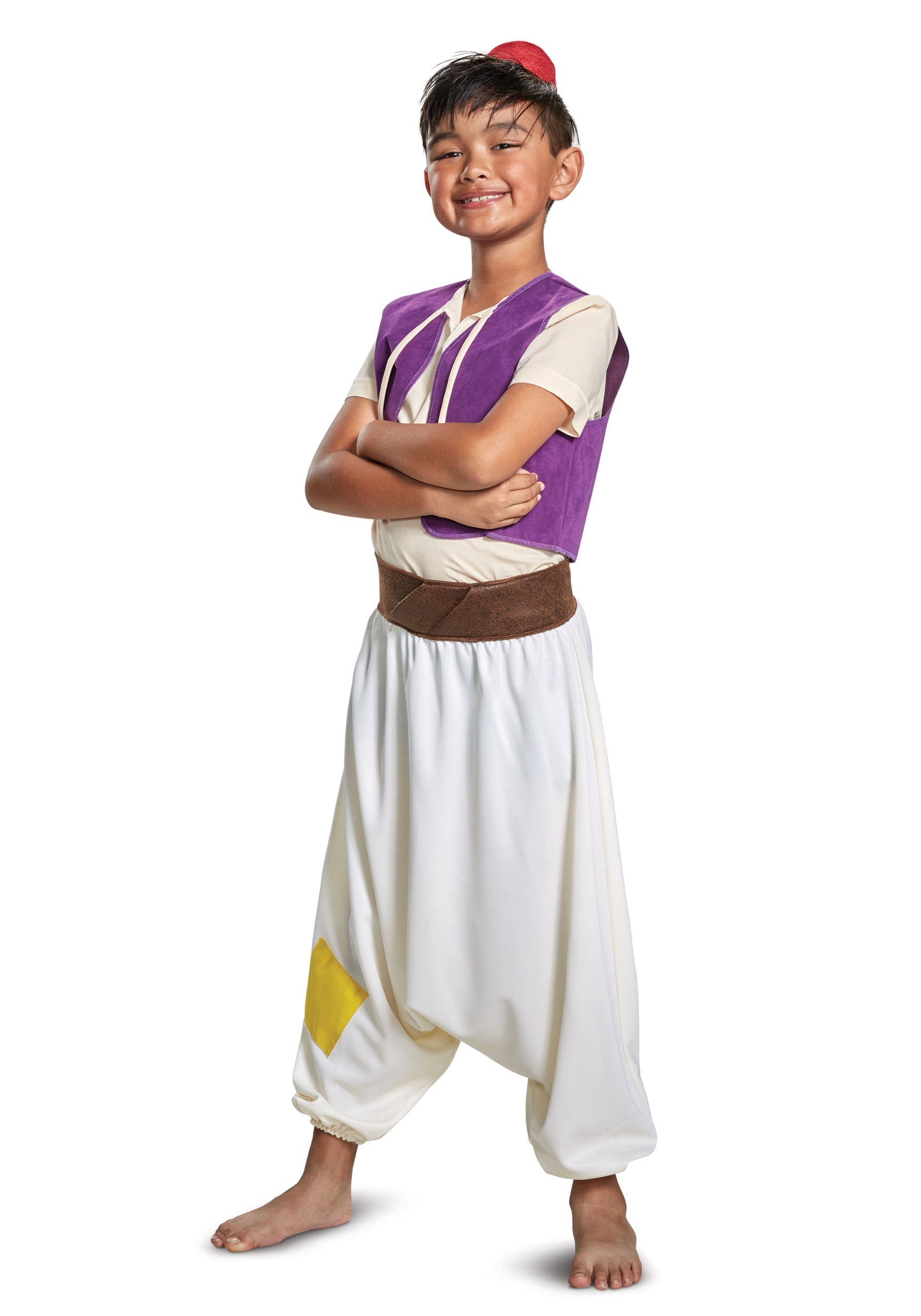 Aladdin Street Rat Costume For A Child W/ Pants & Shirt , Exclusive