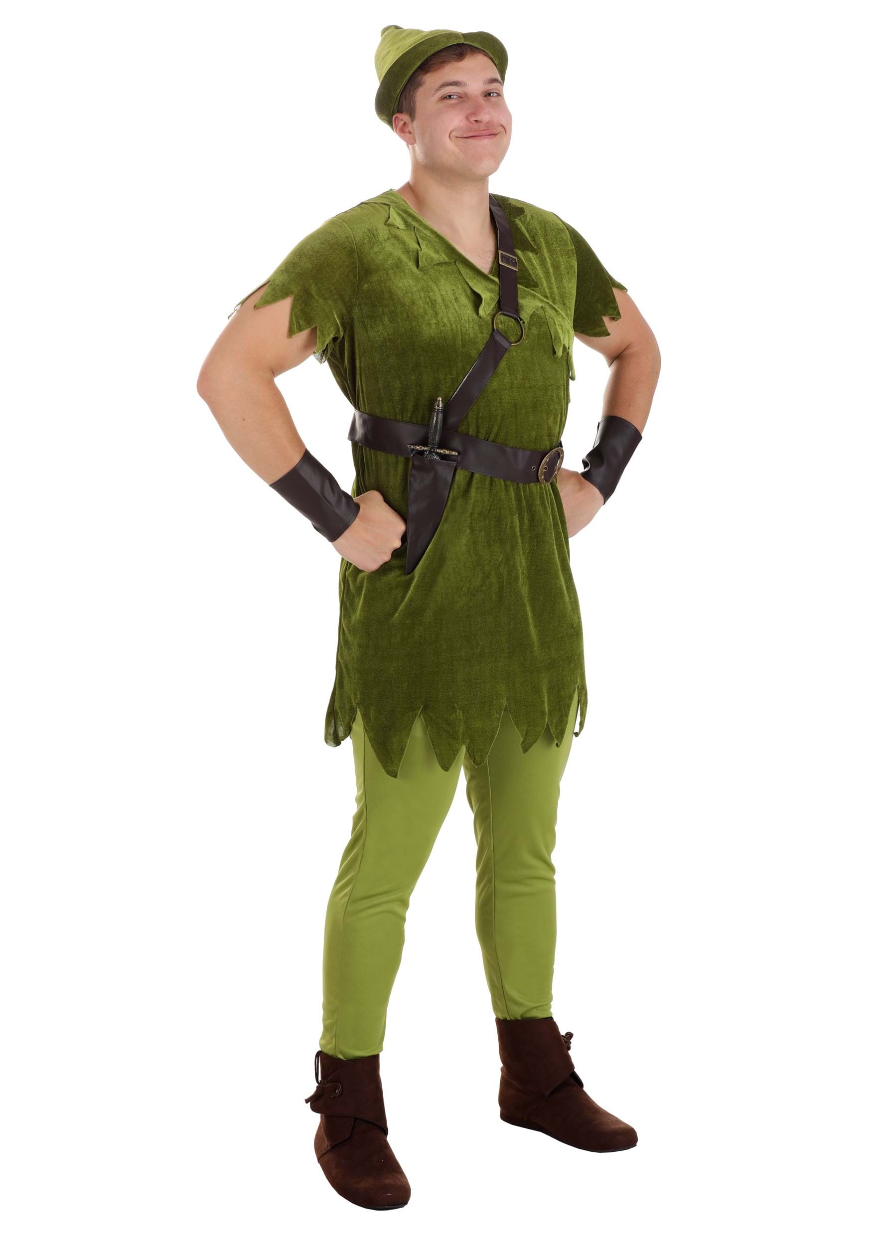 Classic Peter Pan Adult Costume | Storybook Character Costumes