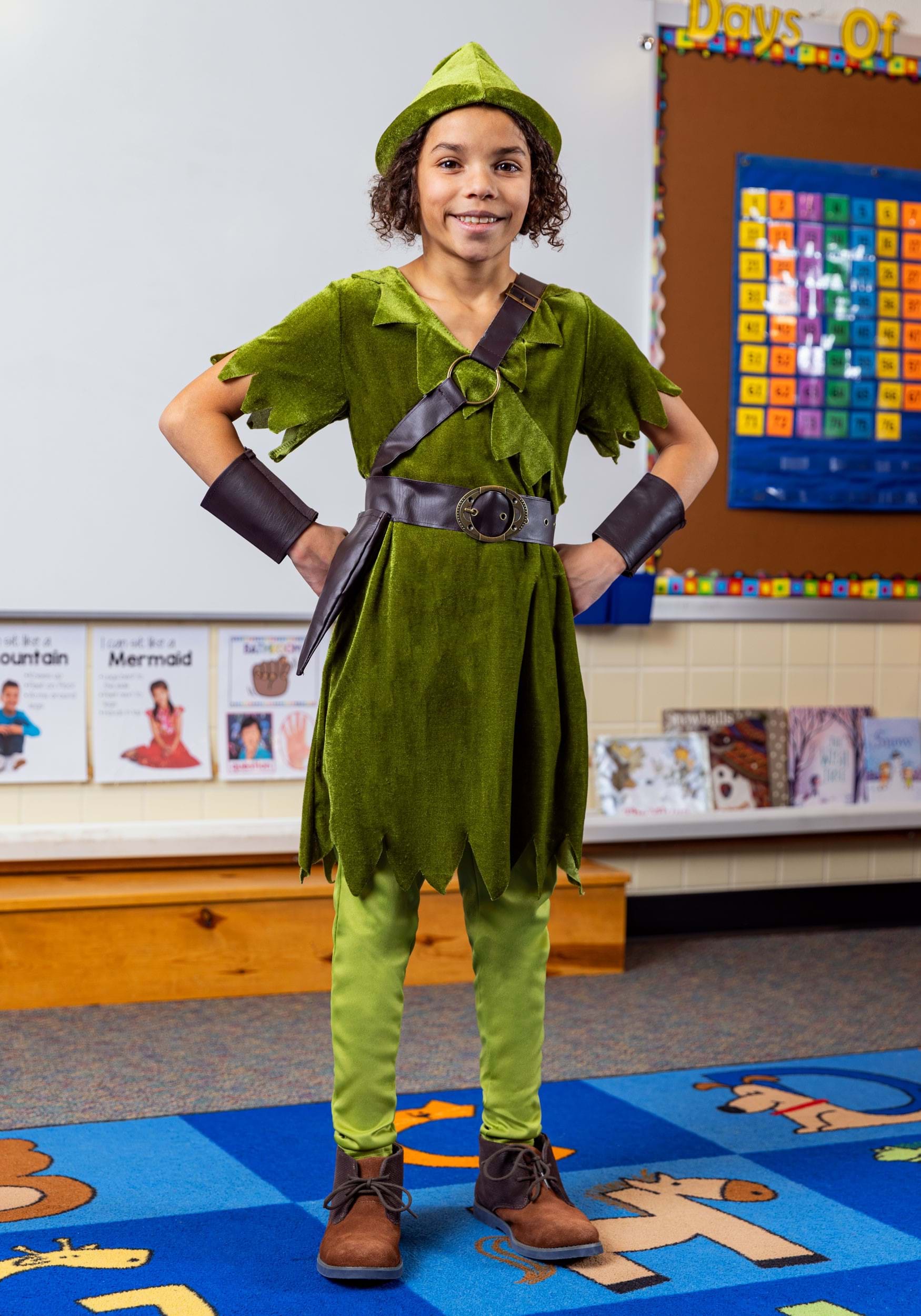 Boy's Classic Peter Pan Costume , Exclusive , Made By Us