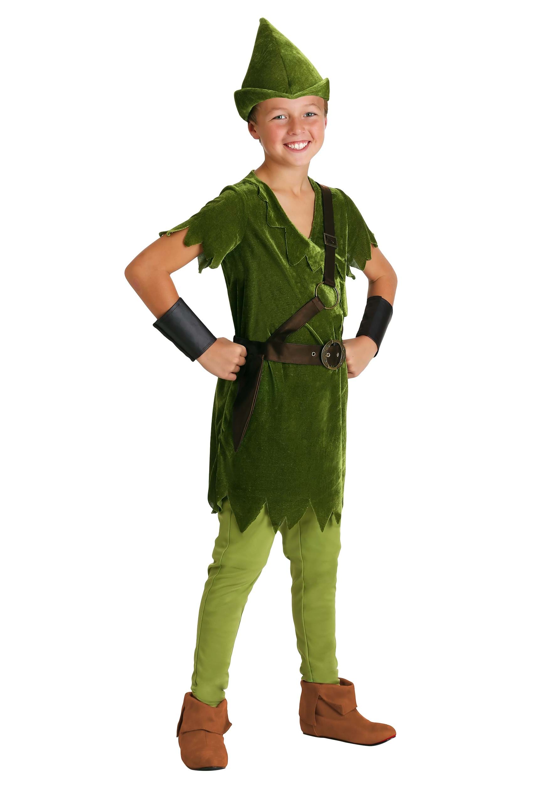 Boy's Classic Peter Pan Costume , Exclusive , Made By Us