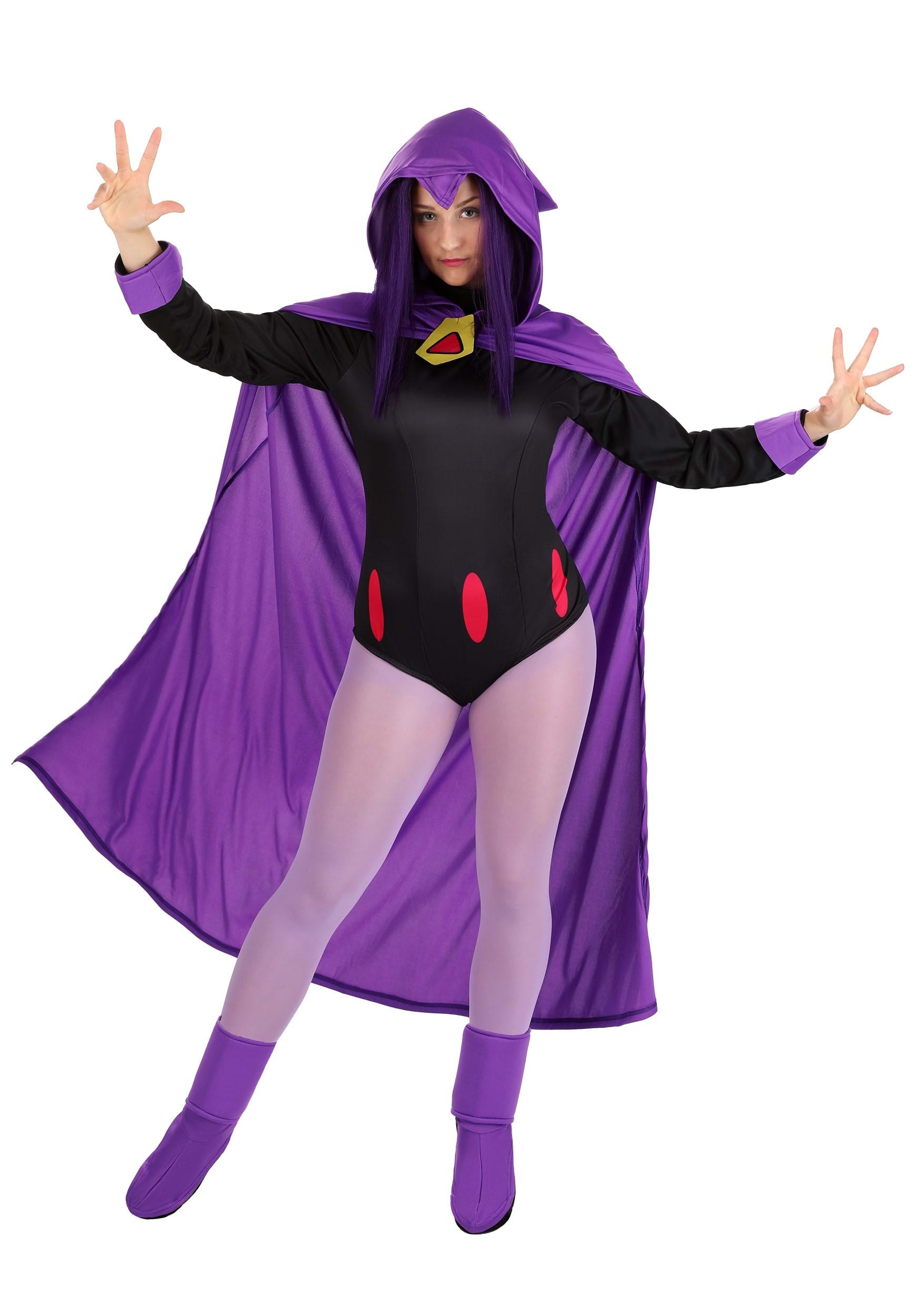 Teen Titans Raven Costume For Women