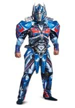 Adult Transformers 5 Deluxe Optimus Prime Costume Alt 2