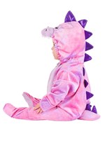 Infant Sleepy Pink Dino Costume2