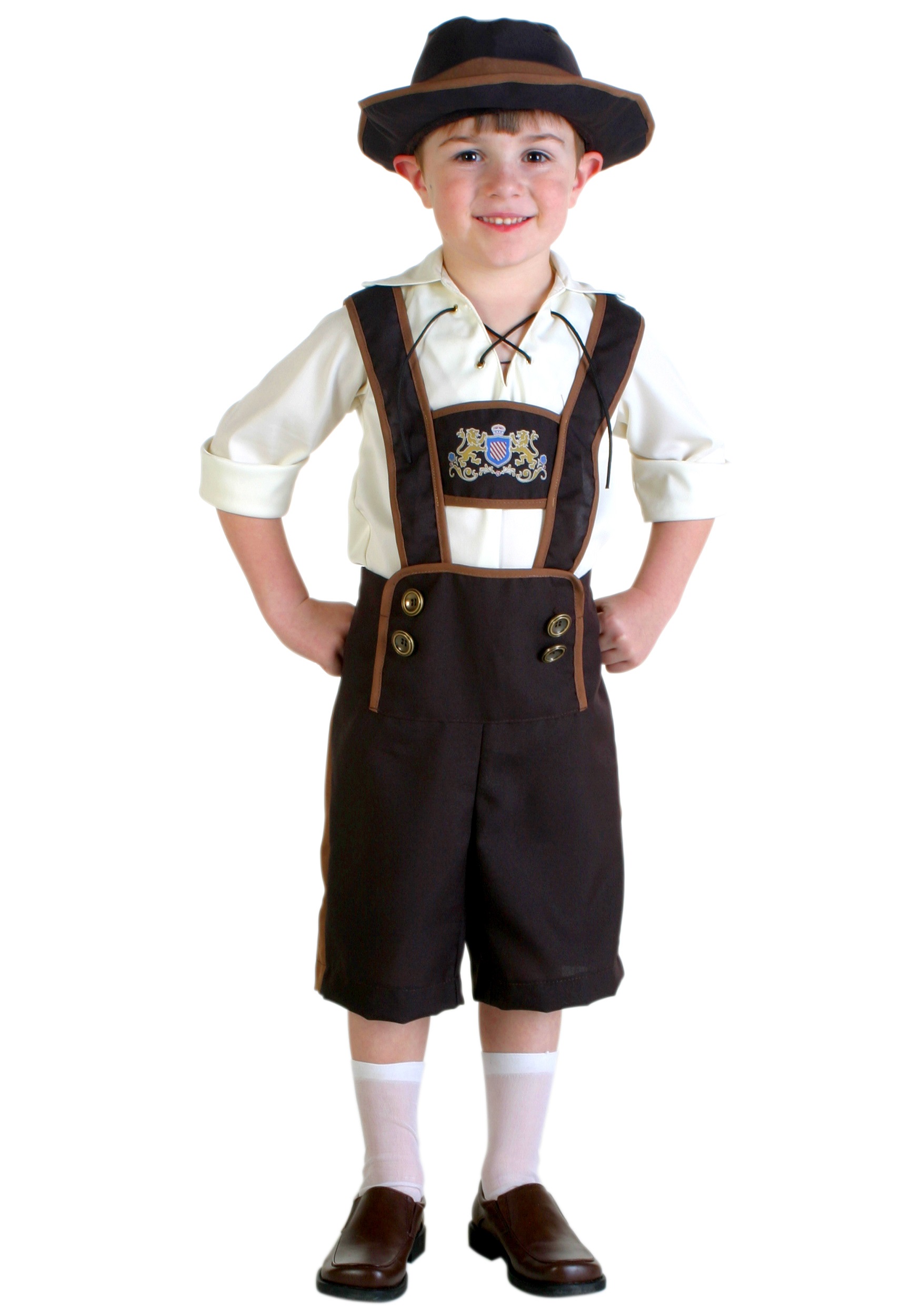 Måler Ja lever Toddler Lederhosen Boy Costume | German Costumes for Kids