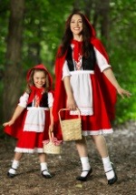 Deluxe Child Little Red Riding Hood Costume Pair 2