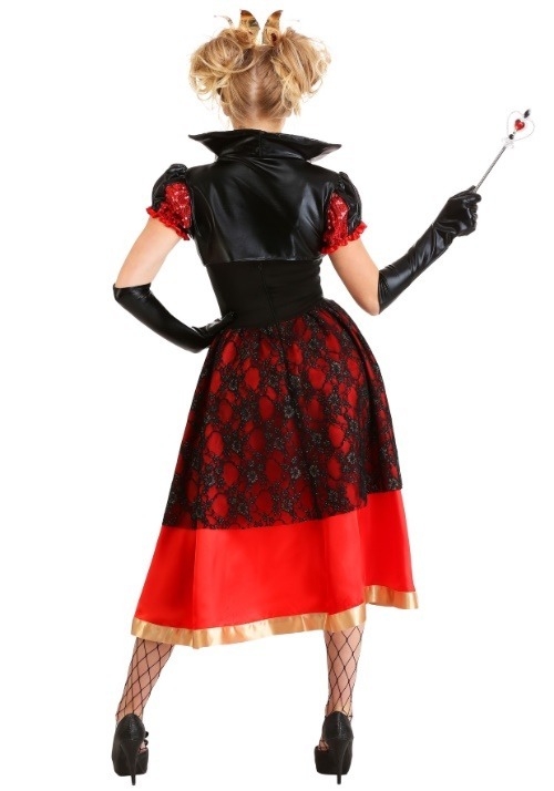 Womens Dark Queen of Hearts Costume