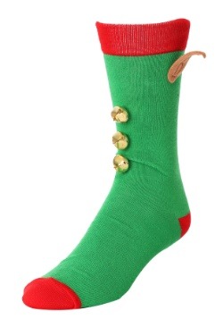 3D Novelty Elf Crew Socks