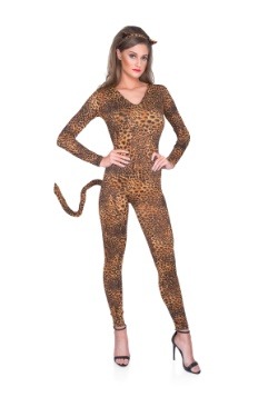 Women's Wild Leopard Bodysuit