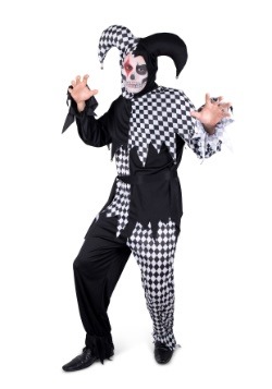 Men's Evil Jester Costume