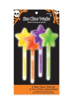 Glow Star Wands (4 per pack)