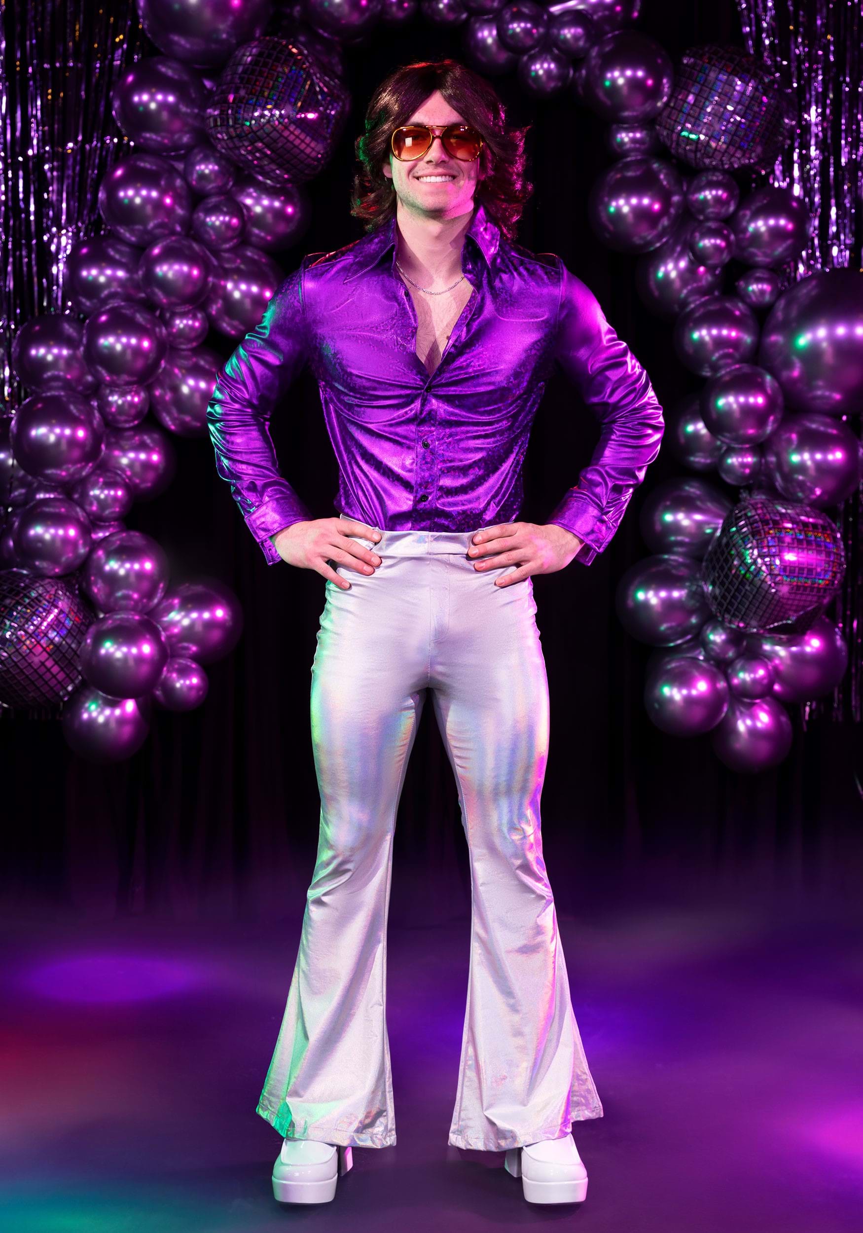 Holographic Mens Disco Pants  lupongovph