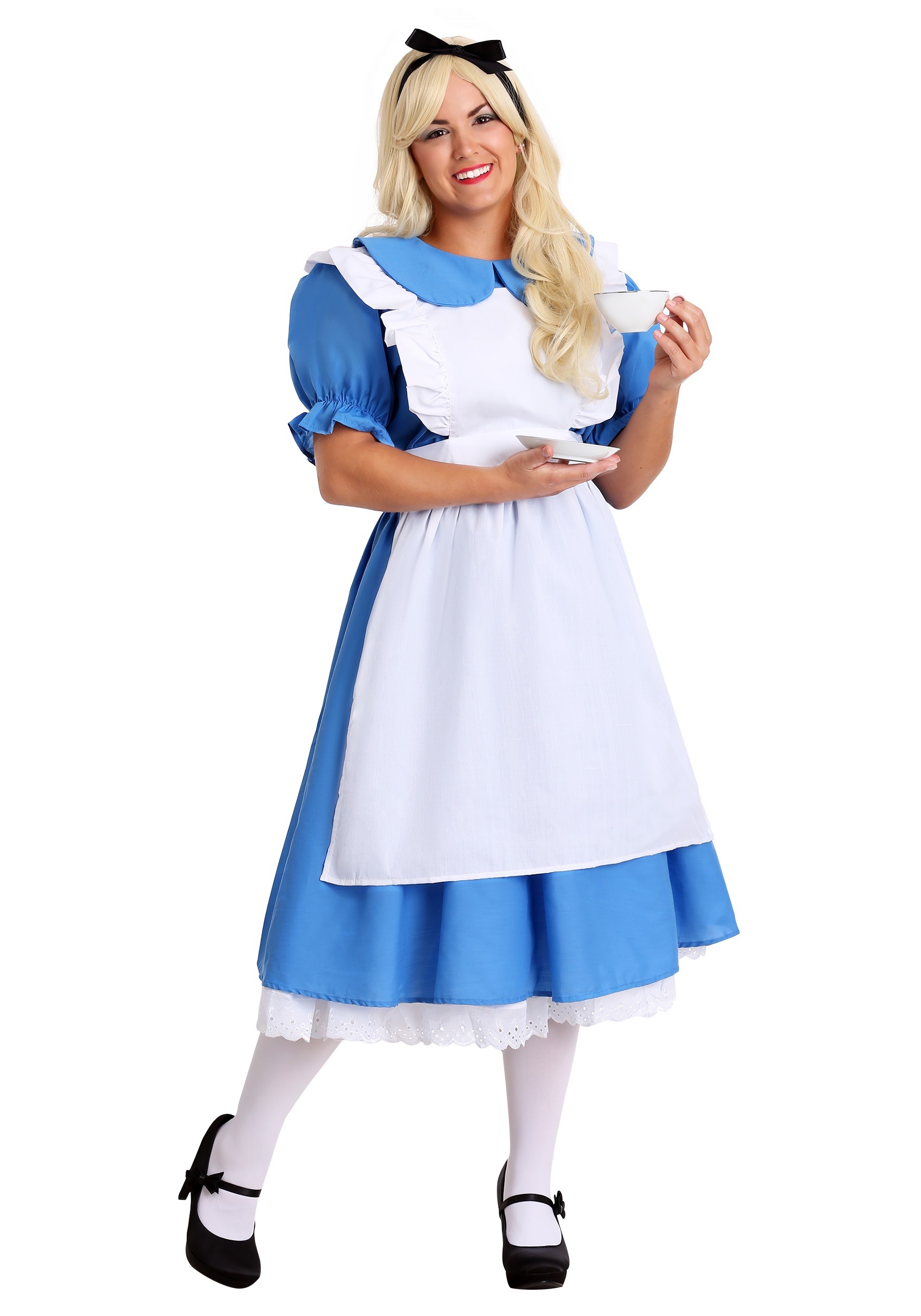 Women's Deluxe Plus Size Alice Costume | Alice in Wonderland Costumes