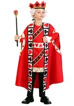 Kids King of Hearts Costume